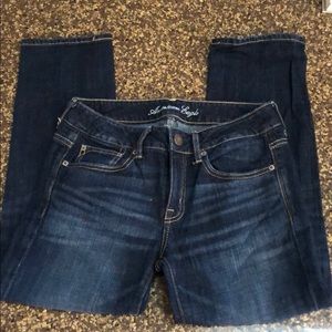 AEO cropped jeans stretch boy fit 4 reg